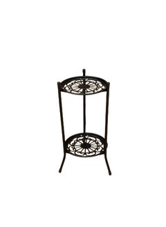 Bluejw 2-Layer Minimalist Ironwork Flower Pot Stand Ground To Ground Succulent Green Luo Flower Rack  - Image 1