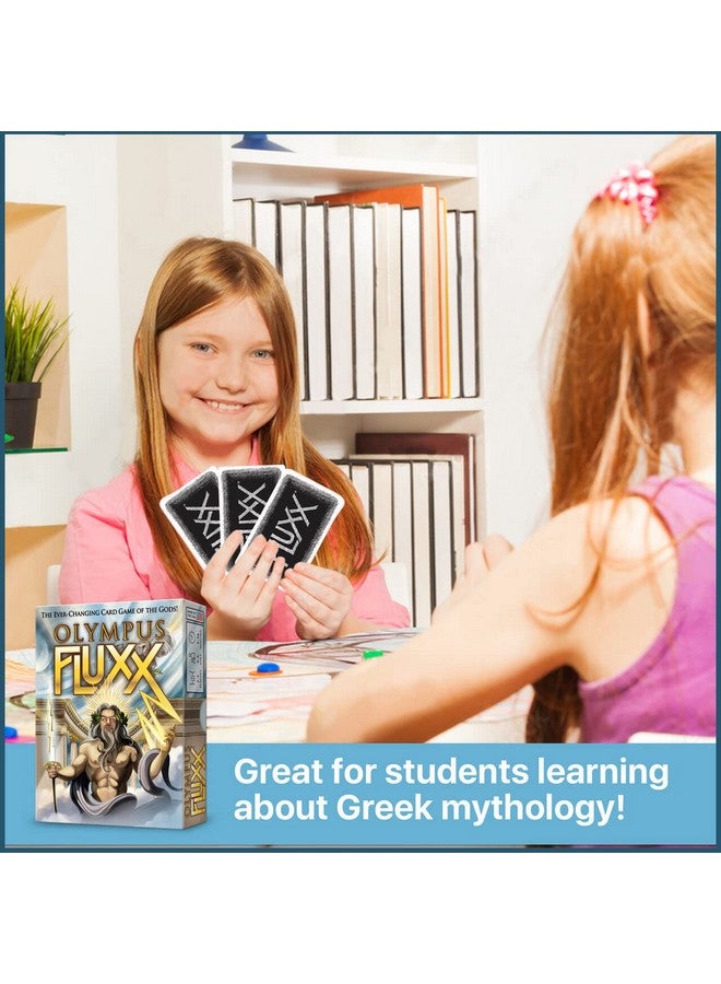 Looney Labs Looney Labs Olympus Fluxx Card Game - Explore Mythology with Rule-Changing Twists  - Image 3