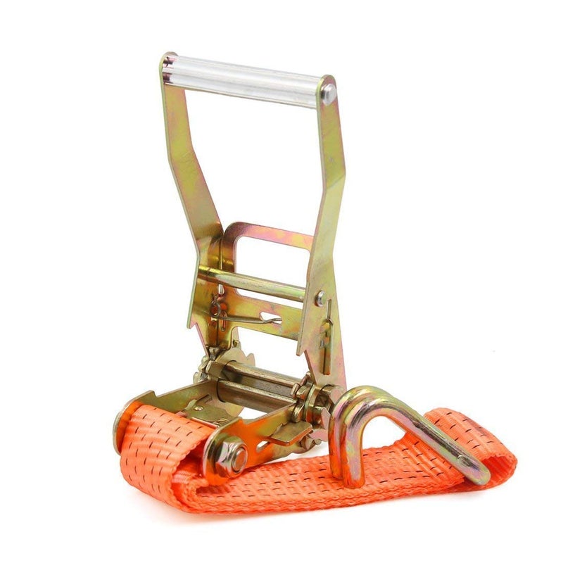 kodithal Serenity™ Ratchet Tie-Down Belt Strap Rope Cam Buckle Truck Padded Cam Lock Buckle - 4 cm - 19Ft, (6 Meter) 500 Kg Load Cap/ 1500 Kg (Multi Color) - Image 2