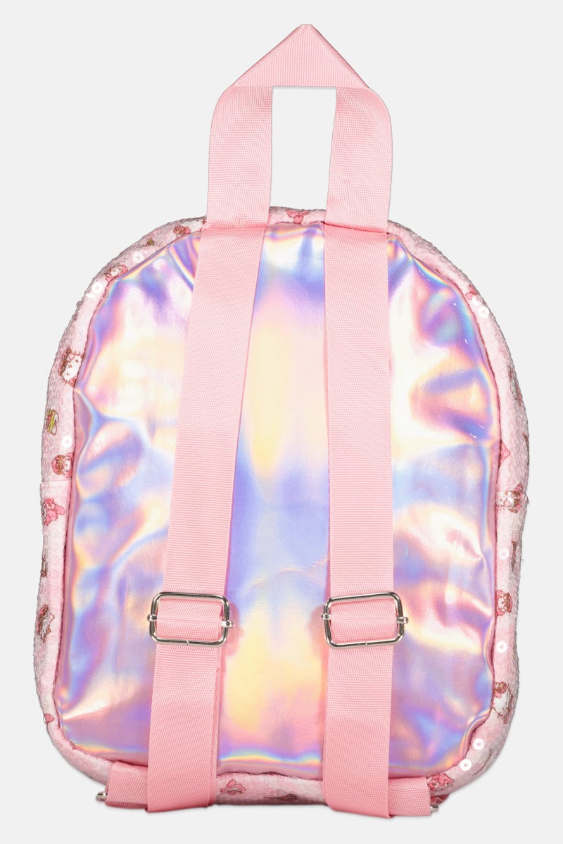 Hello Kitty حقيبة ظهر صغيرة للبنات بطبعة جرافيك، متعددة الألوان - Image 2