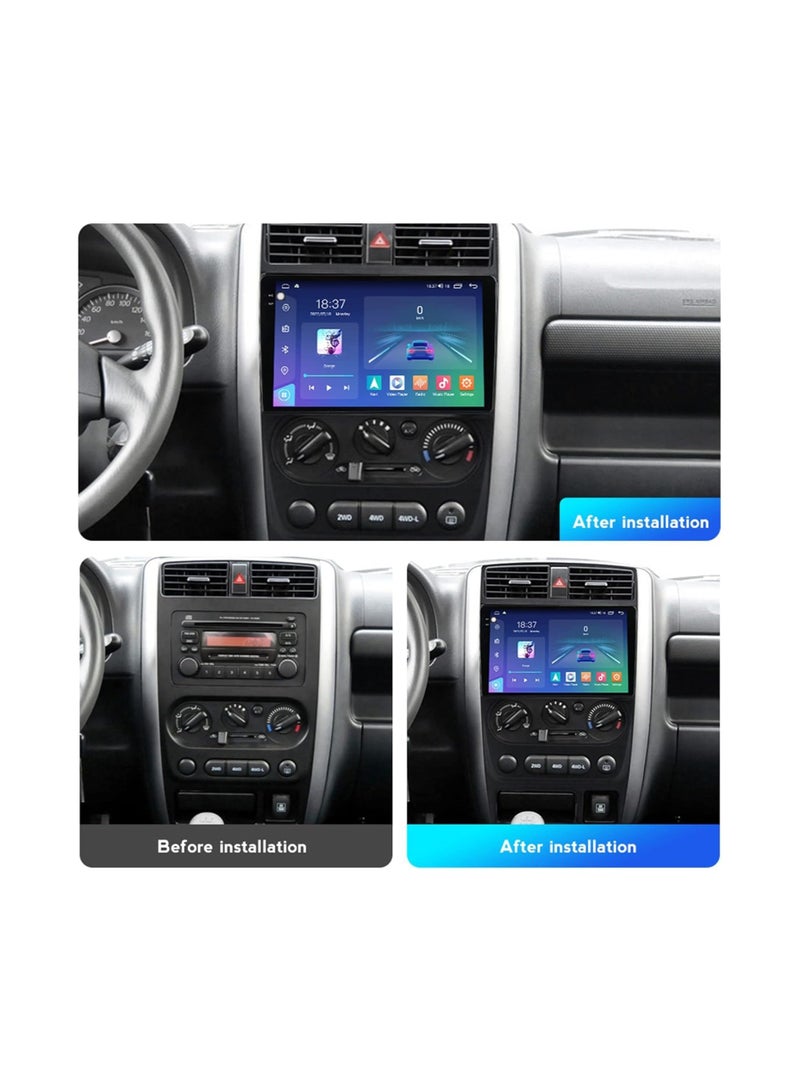 SHEZA STAR Android Car Stereo for Suzuki Jimny 2007 2008 2009 2010 2011 2012 1GB RAM 32GB ROM 9 Inch MirrorLink WiFi BT, IPS Touch Screen with Backup Camera Included - Image 4