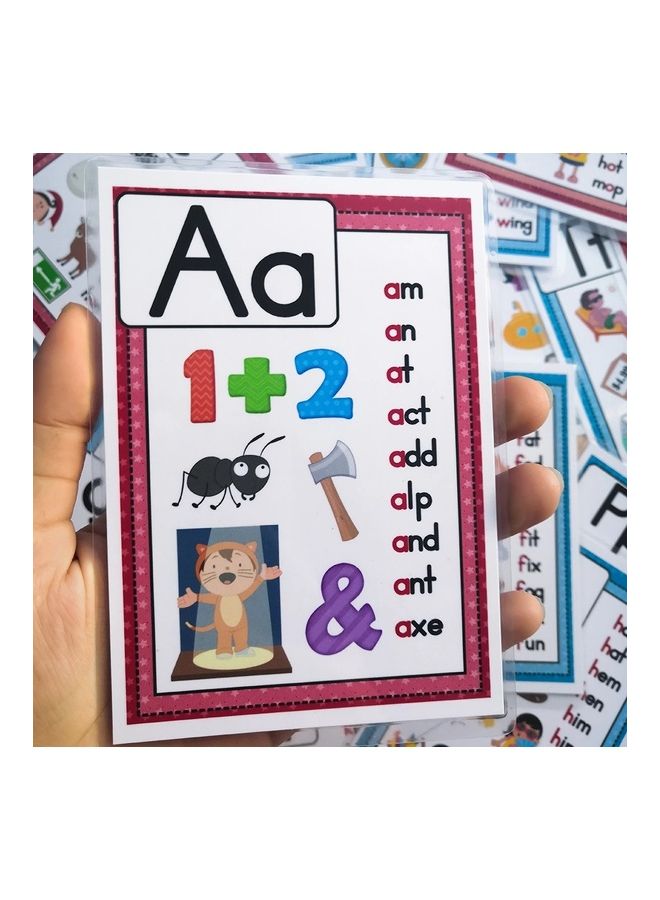 NIBEMINENT 26 English Alphabet Letters Educational Flash Cards 8.9 X 12.7cm - Image 3