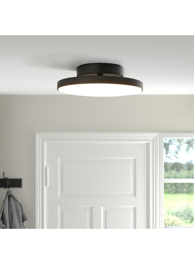 Zaboon LED ceiling lamp, matt/black, 36 cm - Image 4
