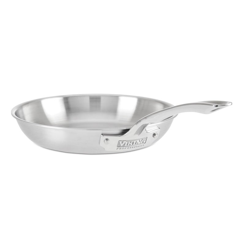 Viking Viking 5Ply Non Stick Frying Pan 10 Inch Stainless Steel Kitchen Cookware Silver 