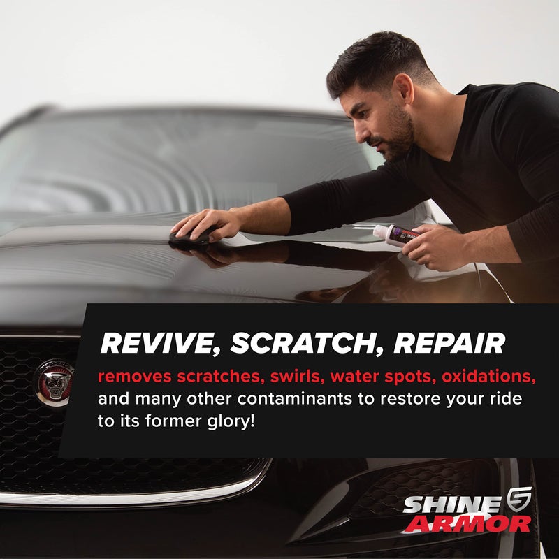 SHINE ARMOR Car Scratch Remover Repair Protection & Swirl Remover Polish 4oz - Image 5