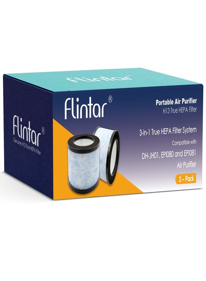 Flintar MK01 Replacement Filter, Compatible with AROEVE MK01 MK06 and Kloudi Air Purifier DH-JH01, TZ-K1, Intelabe EPI080, and Elechomes EPI081, 2-Pack - Image 5