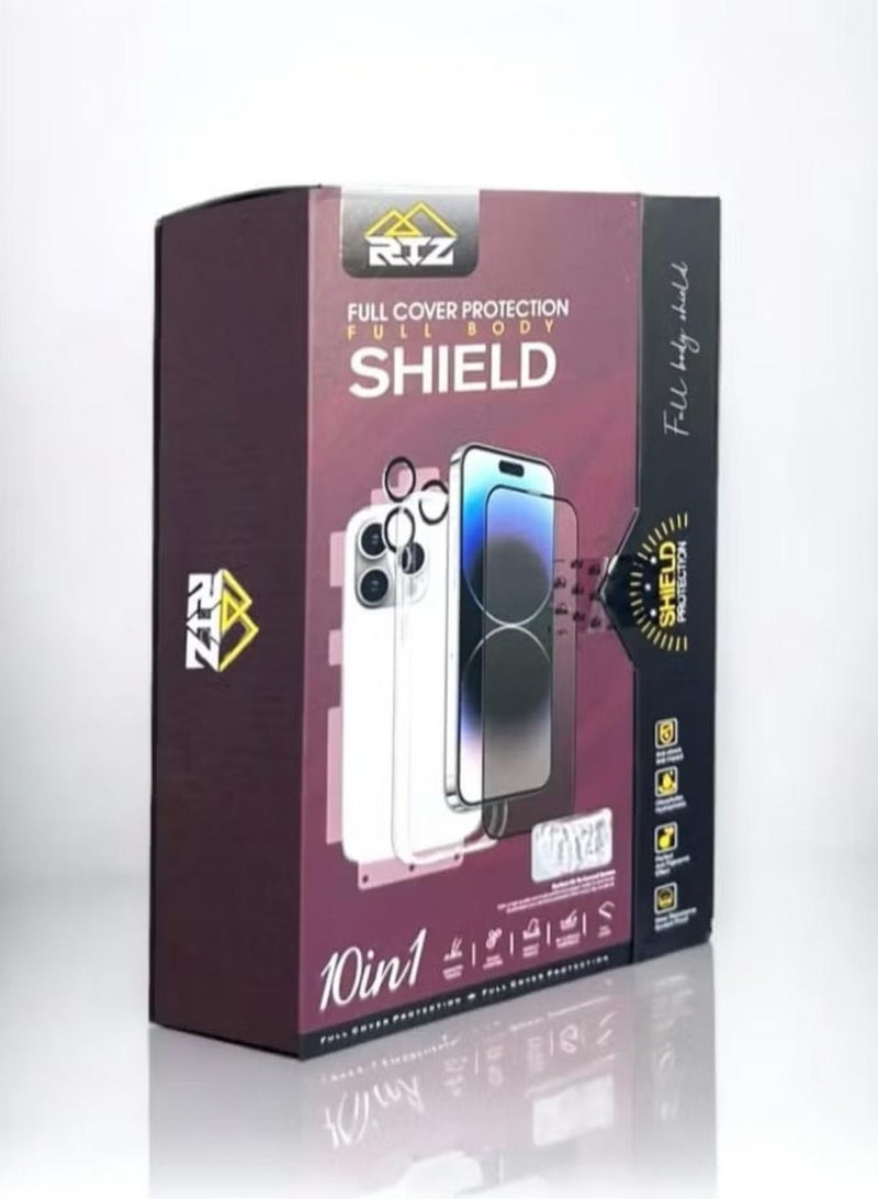 RTZ The new integrated protection package compatible with iPhone 15 (10in1) - Image 1