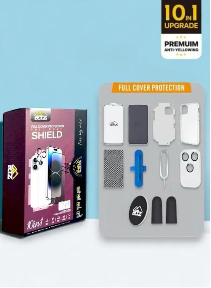 RTZ The new integrated protection package compatible with iPhone 15 (10in1) - Image 3