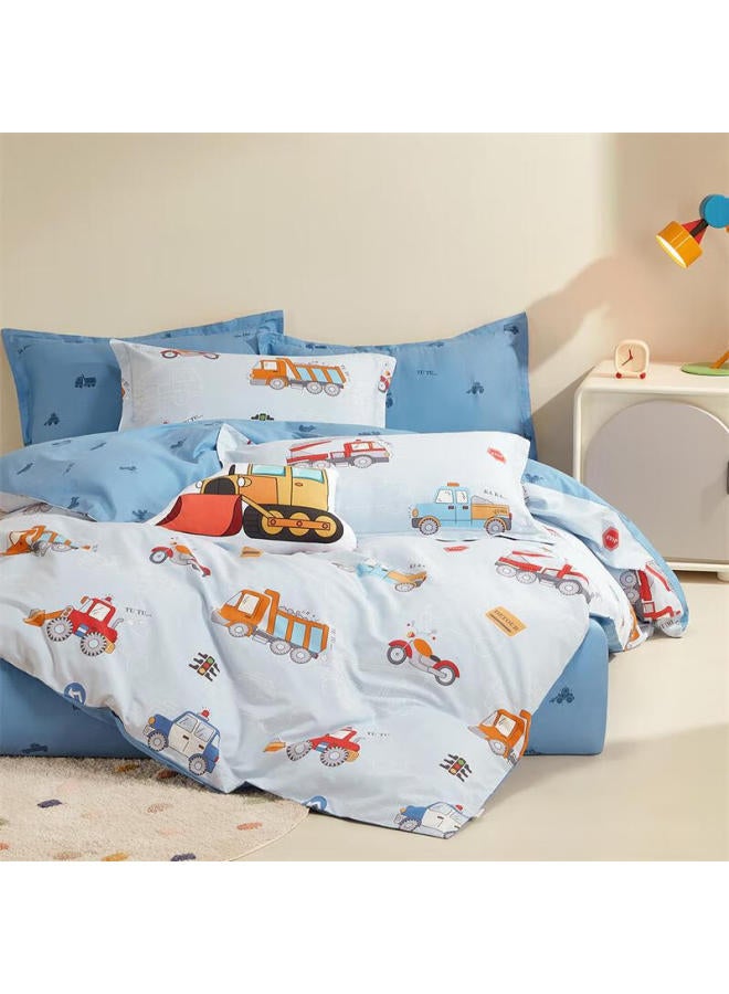 Luolaikids 100% Cotton Single Bedding Set A Class Single Person 100% Cotton Duvet Cover Bedding Student Dormitory 150*215cm - Image 1