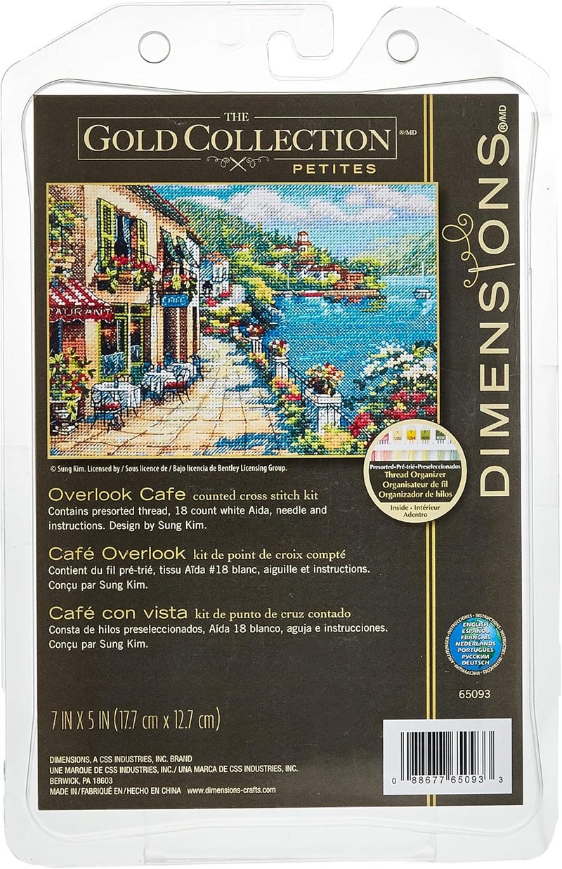 Dimensions Wilton Needlecrafts Counted Cross Stitch, Overlook Cafe - Image 2