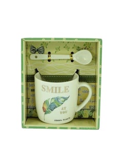 BABAZAM Mug & Spoon Gift Box Carefully Packed for Gifting to Lover Women Girls Birthday Anniversary Wedding Multicolor 14.5x13x8cm  - Image 2