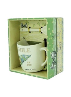 BABAZAM Mug & Spoon Gift Box Carefully Packed for Gifting to Lover Women Girls Birthday Anniversary Wedding Multicolor 14.5x13x8cm  - Image 3