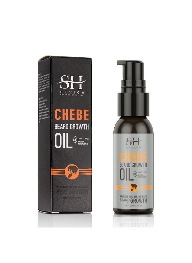 Sevich - Chebe Beard Growth Oil - Naturals African Chebe Essence Powder, Moisture Beard Regrow & Lubricating & Strengthen Beard Skin Refresh 30Ml/ 1.0 Fl.Oz - Image 1