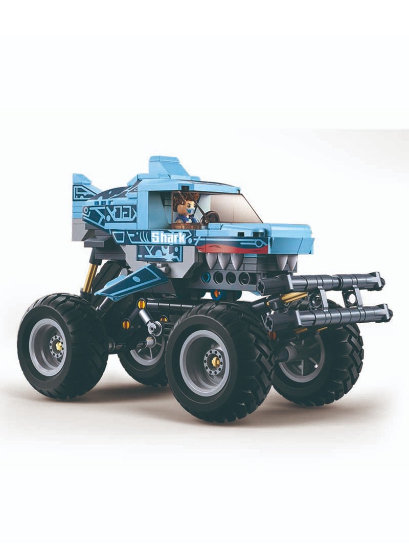 Sluban PowerBricks Pullback Off-road vehicle(273pcs) - Image 4