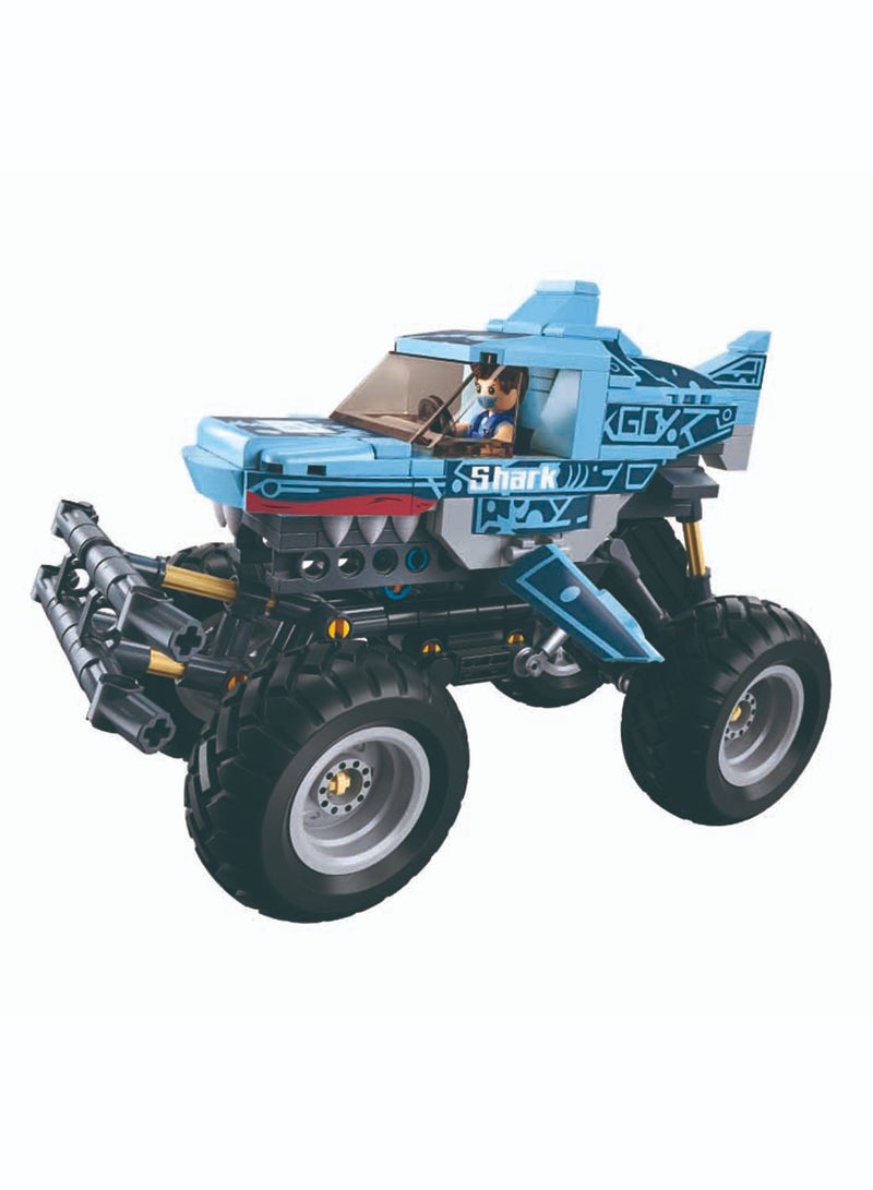 Sluban PowerBricks Pullback Off-road vehicle(273pcs) - Image 2