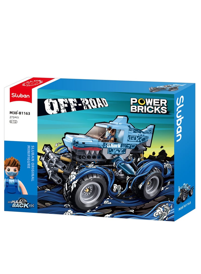 Sluban PowerBricks Pullback Off-road vehicle(273pcs) - Image 1