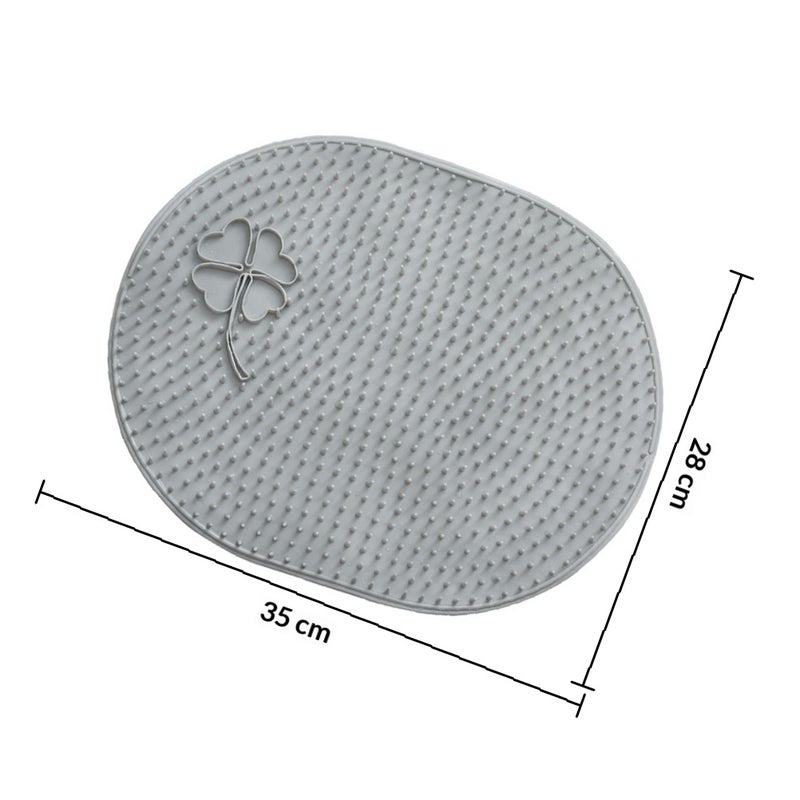 1Pc Foot Scrubber Multipurpose Foot Cleaner Mat Massage Pad - Image 2