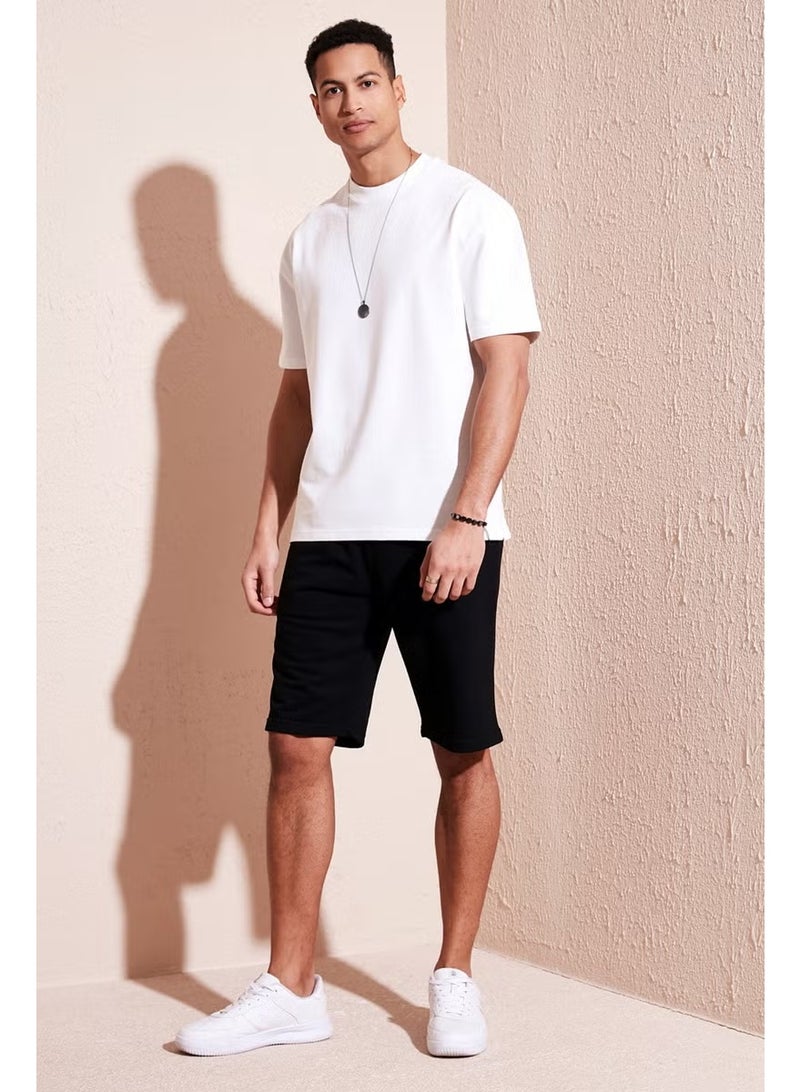 Buratti Cotton Crew Neck Relaxed Fit Basic T Shirt Men's T Shirt 5902610 - Image 5