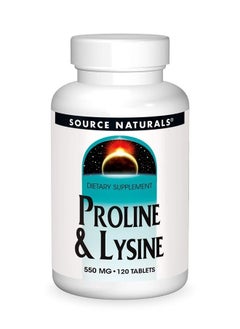 L-proline & l-lysine, 550 mg - 120 Tablets