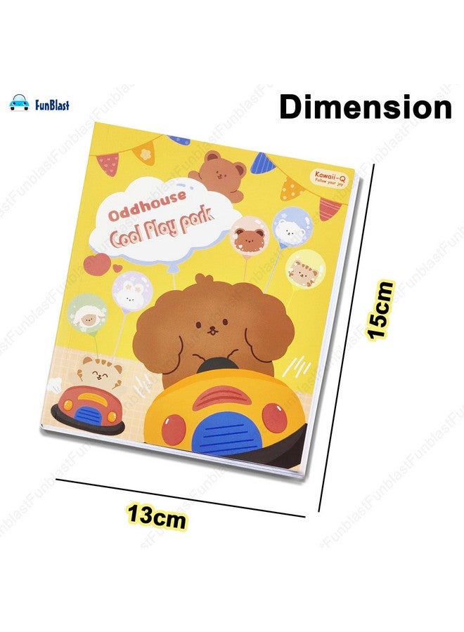 فنبلاست مجموعة ملصقات فن بلاست - 30 ورقة/540+ ملصقًا جماليًا، كتيب حديقة ألعاب رائع، ملصقات زخرفية لسجلات القصاصات، ملصقات للمشاريع، ملصقات على الطراز الياباني، دفاتر يوميات، سجل قصاصات (ب) - Image 2