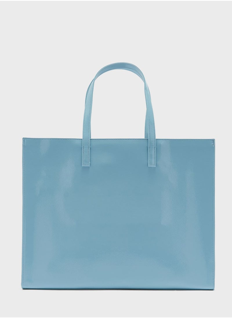Ted Baker Crikon Crinkle Extra Large Icon Bag  - Image 2