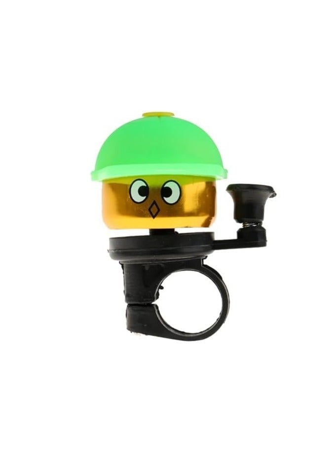 جرس دراجة للأطفال من سبائك الألمنيوم – جرس تنبيه على المقود باللون الأخضر | دراجة أطفال | قطع غيار | فرامل | إطارات | منفاخ هواء | اللياقة في المنزل | رياضة | تمارين | إكسسوارات | طقم إصلاح | قفل مفاتيح - Image 1