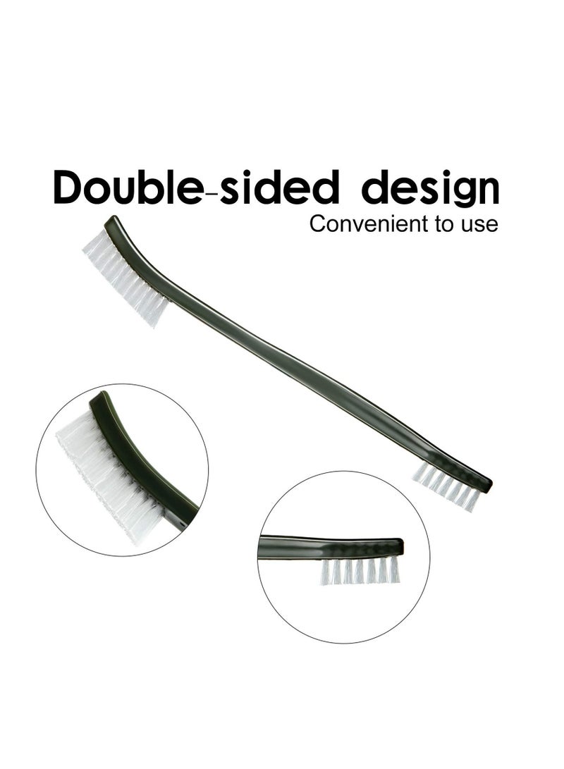 سيوسي فرشاة صغيرة مجموعة أسلاك الفولاذ ، مانع االصدأ الطلاء المعدني الأنظف ، وتنظيف لحام الخبث والصدأ ، ومناسبة لتنظيف الطلاء / الصدأ / التراب الصلب المحمولة / النايلون / النحاس فرشاة مجموعة - Image 5