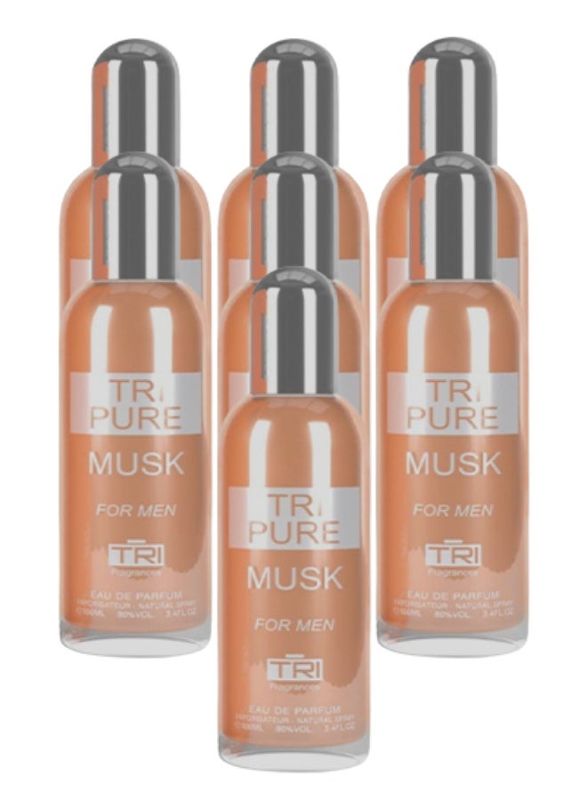 تي أر آي 7 قطع عطر المسك النقي للرجال 100 مل - Image 1