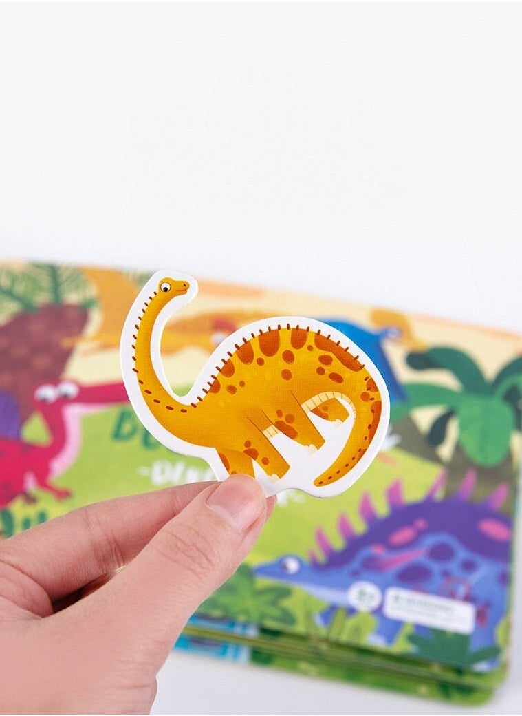 Quiet Book for Toddlers, 2022 New Montessori Interactive Felt Quiet Book for Toddlers 2-6, 10 Pages Educational Toy Travel Toy for Boys Girls, Preschool Learning, Animal Theme  - Image 3