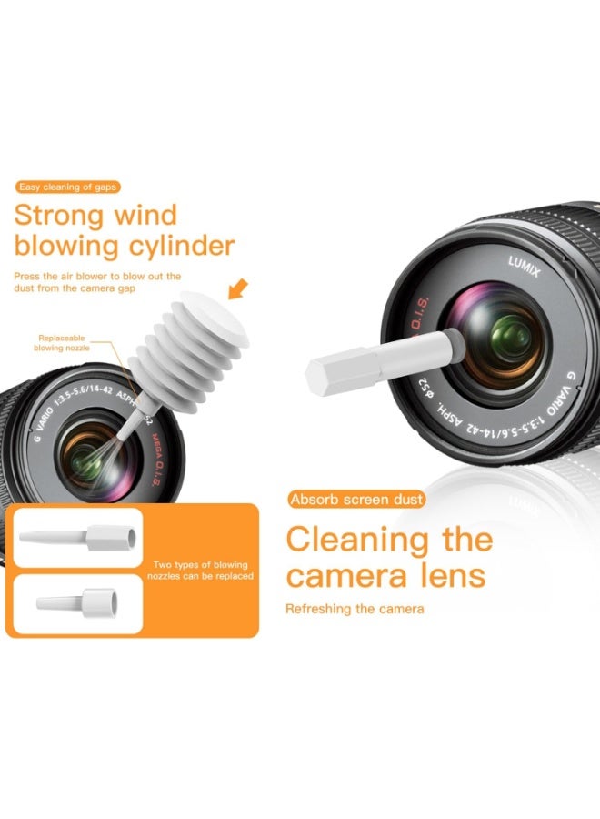 20-in-1 Computer Cleaning Kit, Laptop Electronics Cleaner, Headphone Cleaning Pen, Multi-Brush Kit, Multi-Functional Cleaning Tool for Mobile Phones - Image 3