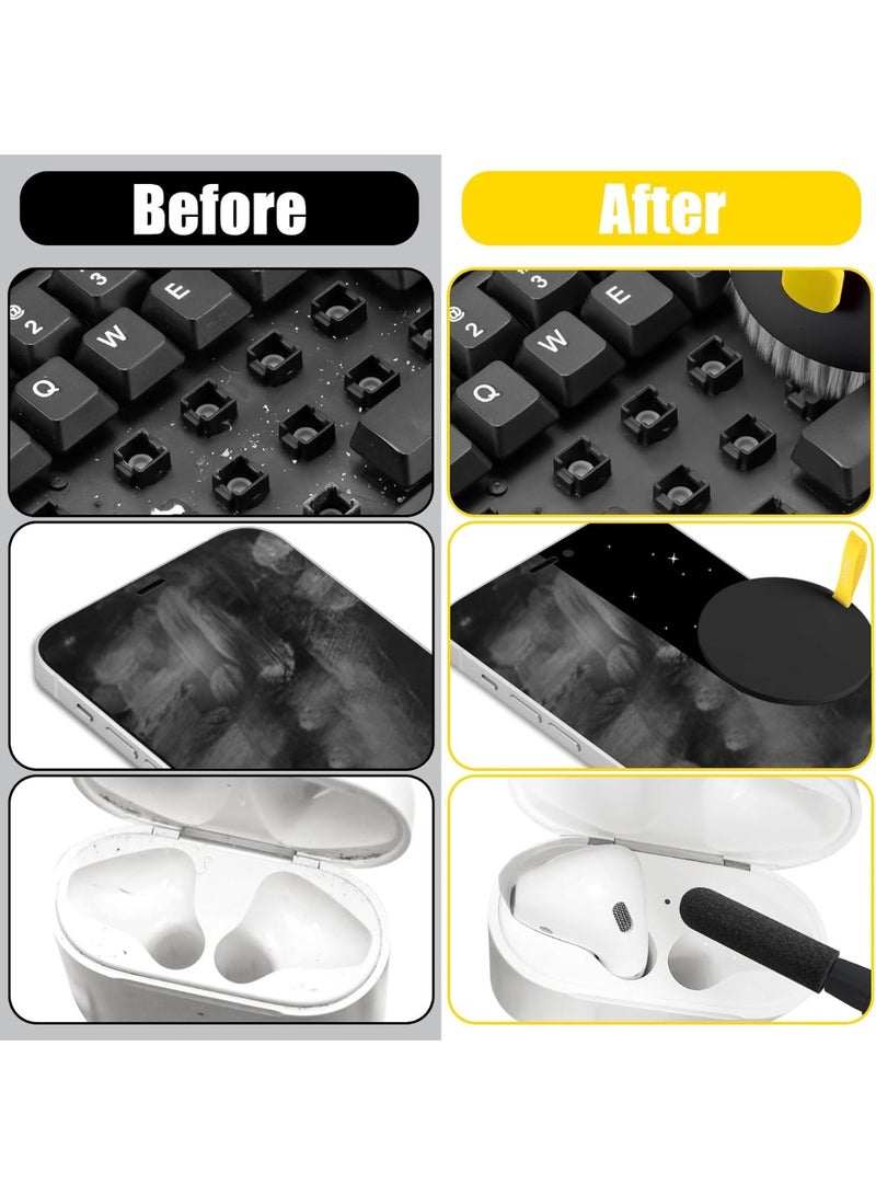 20-in-1 Computer Cleaning Kit, Laptop Electronics Cleaner, Headphone Cleaning Pen, Multi-Brush Kit, Multi-Functional Cleaning Tool for Mobile Phones - Image 5