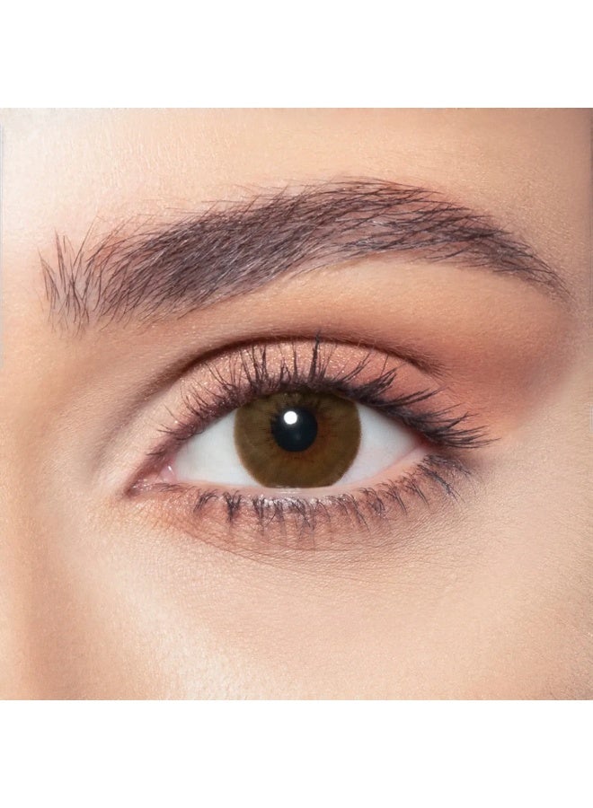Bella Diamond Brown Shadow Monthly Disposable Contact Lenses, Colored Contact Lenses, Cosmetic contact lenses, Brown Contact Lenses - Image 3