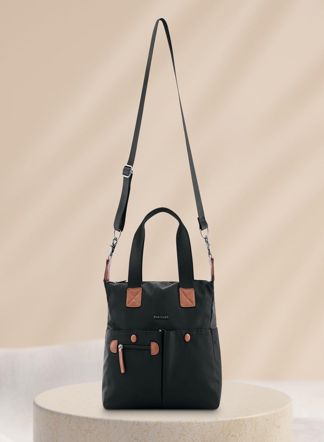 Fastrack Casual Satchel for Girls, Ladies and Women, Black - Image 2