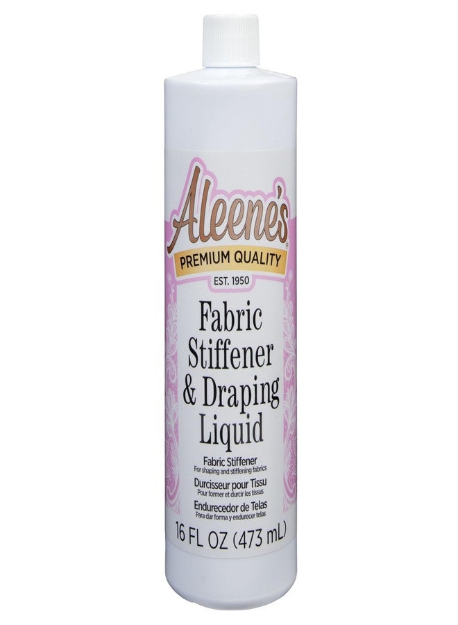 Aleene's سائل تثبيت الأقمشة من ألين، شفاف، 16 أونصة - Image 1