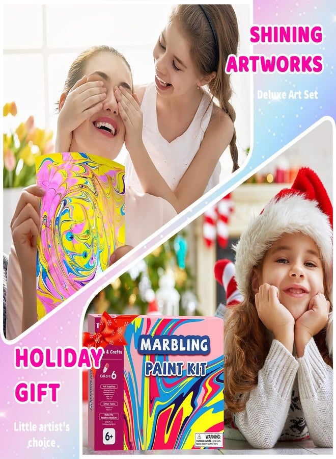 Titoclar Water Marbling Paint for Kids, Easter Basket Stuffers,Birthday Gifts for Kids 3+ Years Old,Arts and Crafts for Girls Boys Ages 8-12 6-8 3-5,STEM Science Toys - Image 5