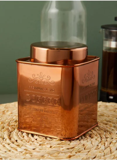 Premier Copper Finish Coffee Canister