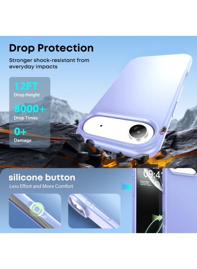 ELTRAZONE iPhone 17 Air Liquid Silicone Soft Cover | Shockproof Protective Case with Smooth Touch & Microfiber Lining | Slim Lightweight Anti-Scratch Phone Case for iPhone 17 Air 6.5-Inch - Image 4