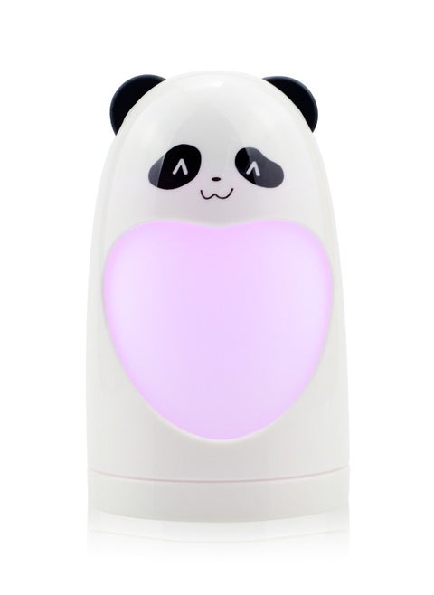 Cute Panda Humidifier 180ml Bedroom Diffuser with 7 Colorful LED Light 2W White