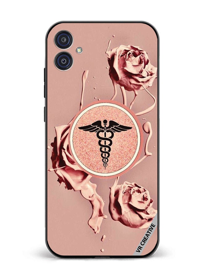 VR CREATIVE Protective Case Cover For Samsung Galaxy M04/F04 Doctor Design Multicolour - Image 1
