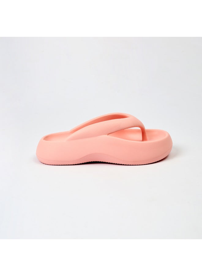 Hi-style Eva Thick-soled Flip-flops For Women's Summer Outer Wear, Versatile And Fashionable Waterproof And Non-slip Beach Shoes - Image 1