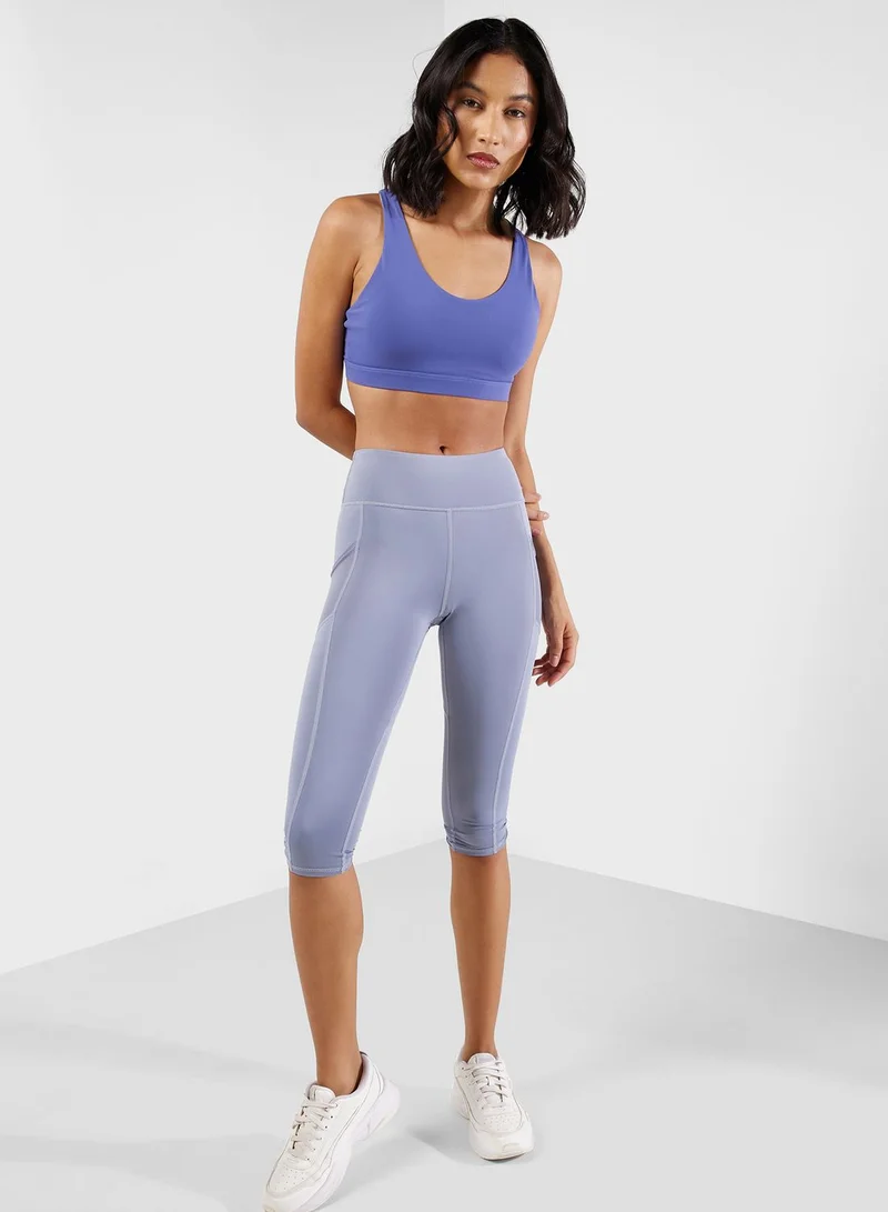 فورورد Medium Support Back Cutout Sports Bra