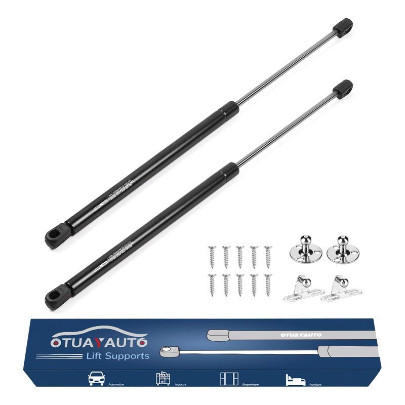 OTUAYAUTO Gas Strut 20 Inch 150LB667N Lift Support Springs C1617566 for Heavy Duty Boat Lid RV Under Bed Truck Tonneau Cover Trap Hydraulic Door Floor Hatch Box LidBox Lid Pack of 2 - Image 2