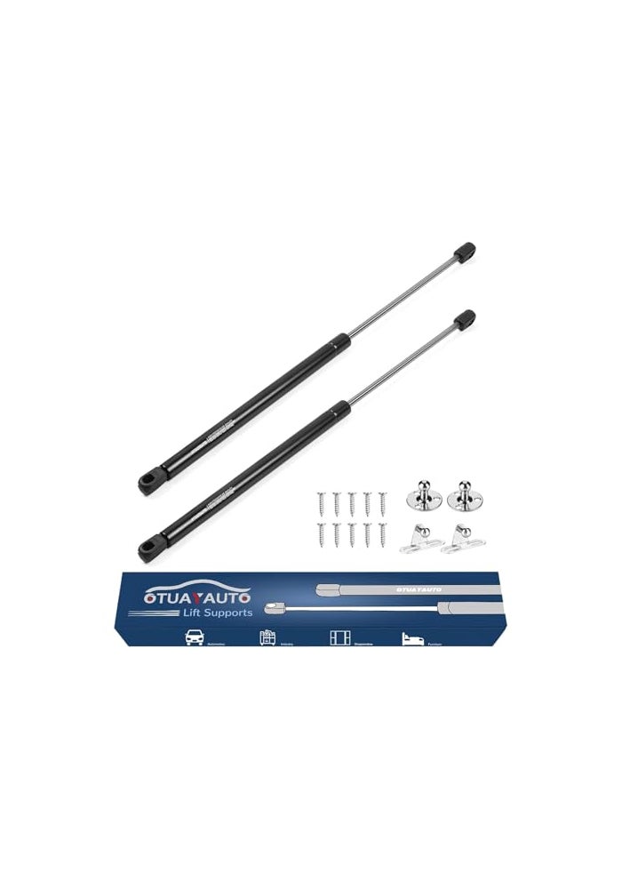 OTUAYAUTO Gas Strut 20 Inch 150LB667N Lift Support Springs C1617566 for Heavy Duty Boat Lid RV Under Bed Truck Tonneau Cover Trap Hydraulic Door Floor Hatch Box LidBox Lid Pack of 2 - Image 1