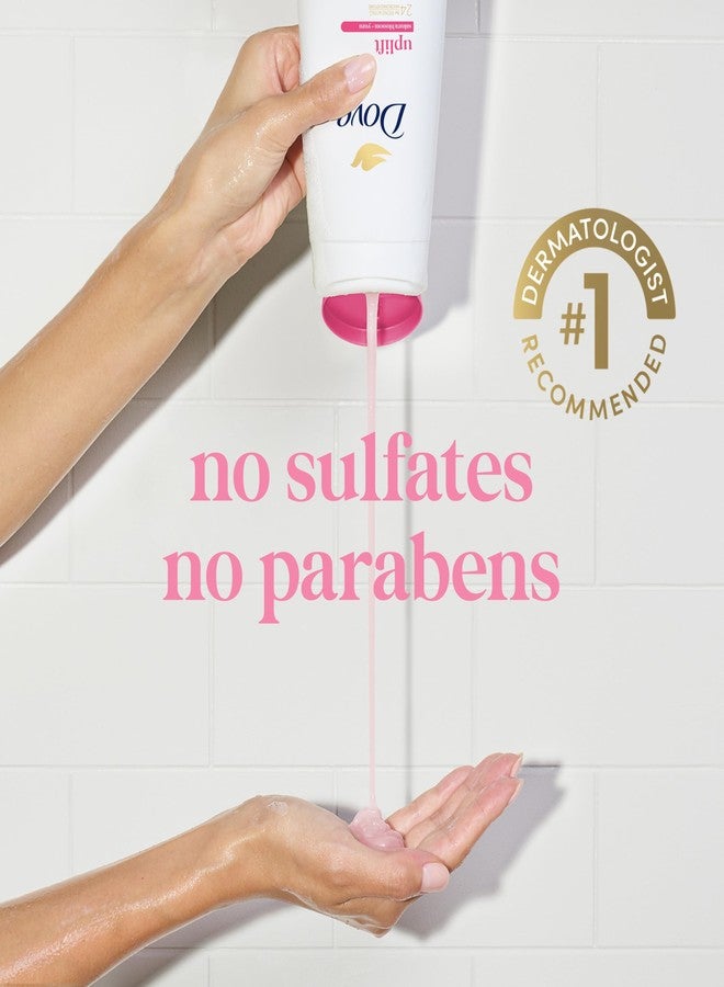 Dove Body Wash 4 Count for 24hr Lotion-Soft Skin Uplift Sakura Blossom and Yuzu Moisturizing Skin Cleanser with No Sulfates No Parabens - Image 4