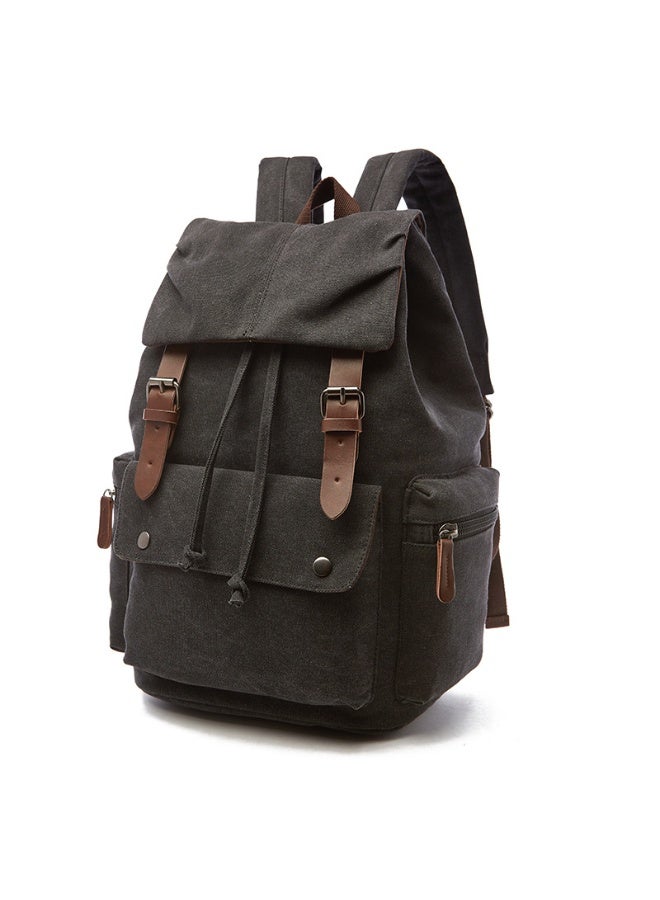 Wear-resistant canvas bag, large-capacity multifunctional backpack - Image 1