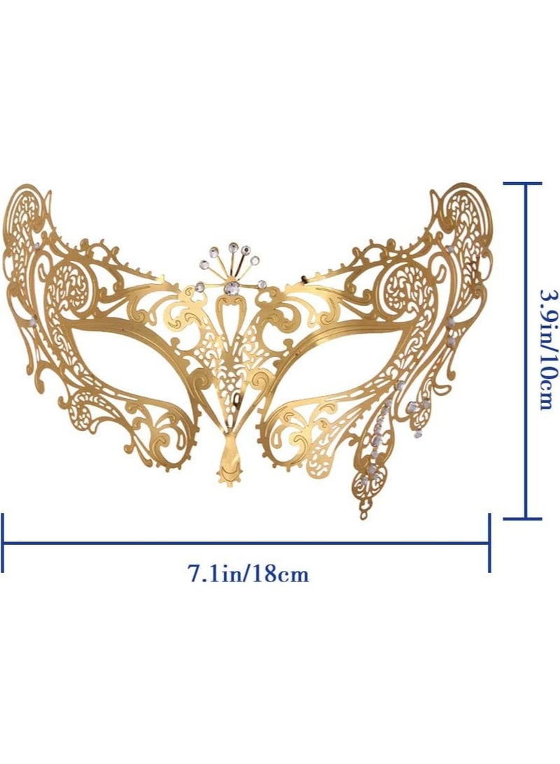SYOSI Womens Masquerade Ball Lace Mask Masquerade Carnival Party Ball Face Eye Masky - Image 5