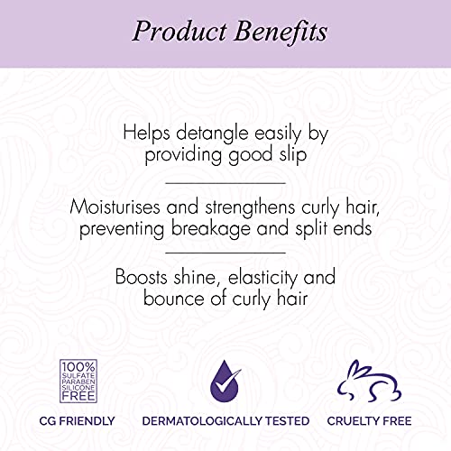 Curl Up Curl Hydrating Conditioner | For Frizzy, Wavy & Curly Hair | Sulphate Paraben & Silicone Free - 200 ML - Image 3