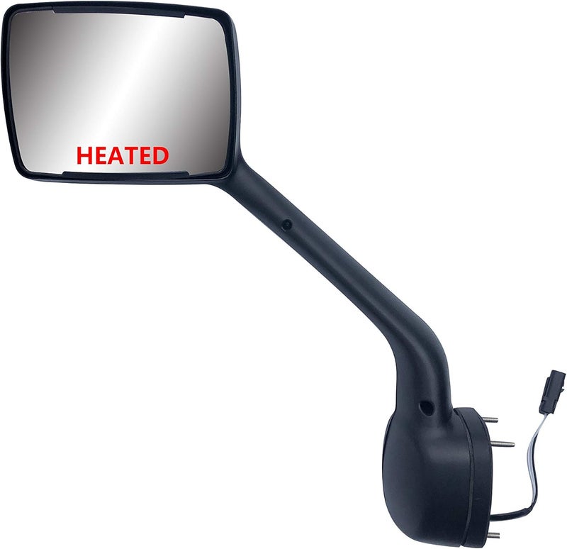 LONGLING Replacement Black Hood Mirror Driver Left Side for Kenworth T680 and Peterbilt 579 587 - Image 2