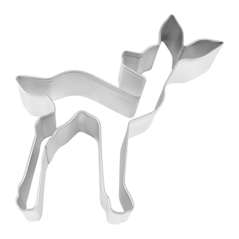 R  M Fawn Cookie Cutter 45Inch Silver