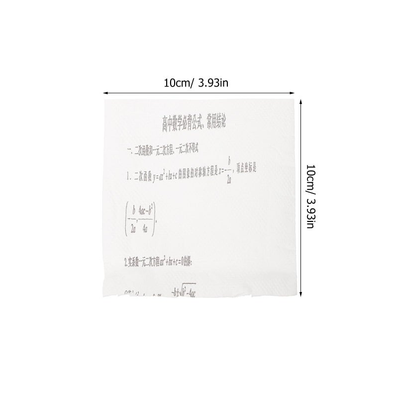Mathematical Formula Printed Toilet Paper 2 Rolls For Bathroom Decor And Fun - Image 3